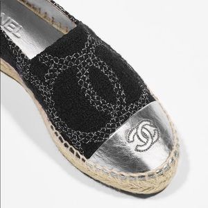 Chanel Tweed Espadrilles